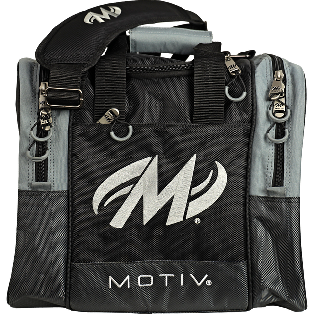 Motiv Shock 1 Ball Single Tote Covert Black Bowling Bag suitcase league tournament play sale discount coupon online pba tour