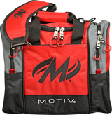 Motiv Shock 1 Ball Single Tote Fire Red Bowling Bag suitcase league tournament play sale discount coupon online pba tour
