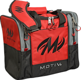 Motiv Shock 1 Ball Single Tote Fire Red Bowling Bag suitcase league tournament play sale discount coupon online pba tour