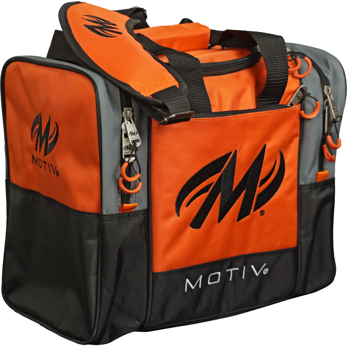 Motiv Shock 1 Ball Single Tote Tangerine Bowling Bag suitcase league tournament play sale discount coupon online pba tour