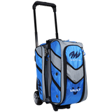 Motiv Vault 2 Ball Double Roller Cobalt Blue Bowling Bag suitcase league tournament play sale discount coupon online pba tour