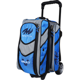 Motiv Vault 2 Ball Double Roller Cobalt Blue Bowling Bag suitcase league tournament play sale discount coupon online pba tour