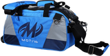 Motiv Ballistix 2 Ball Double Tote Cobalt Blue Bowling Bag suitcase league tournament play sale discount coupon online pba tour