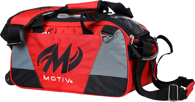 Copy of Motiv Ballistix 2 Ball Double Tote Fire Red Bowling Bag suitcase league tournament play sale discount coupon online pba tour