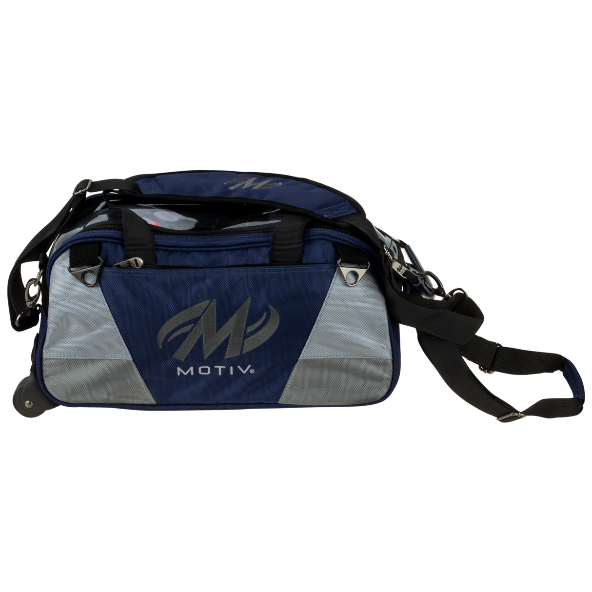 Copy of Motiv Ballistix 2 Ball Double Tote Navy Bowling Bag suitcase league tournament play sale discount coupon online pba tour