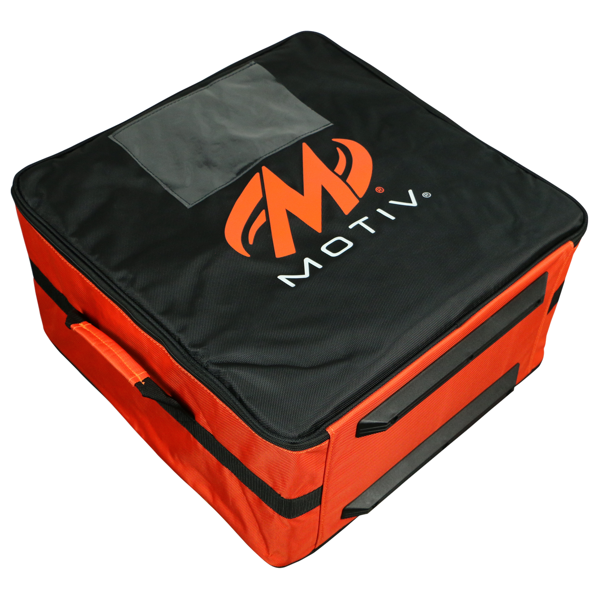 Motiv 4 Ball Box Case Tote Black/Orange Bowling Bag suitcase league tournament play sale discount coupon online pba tour