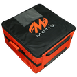 Motiv 4 Ball Box Case Tote Black/Orange Bowling Bag suitcase league tournament play sale discount coupon online pba tour
