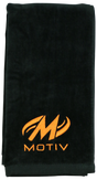 Motiv Competition Towel Orange FEATURES AND BENEFITS 100% cotton plush towel Hemmed edge and Embroidered MOTIV logo