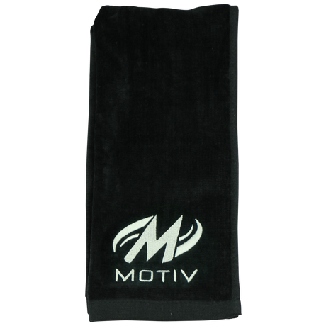 1Motiv Competition Towel Silver 00% cotton plush towel Hemmed edge and Embroidered MOTIV logo