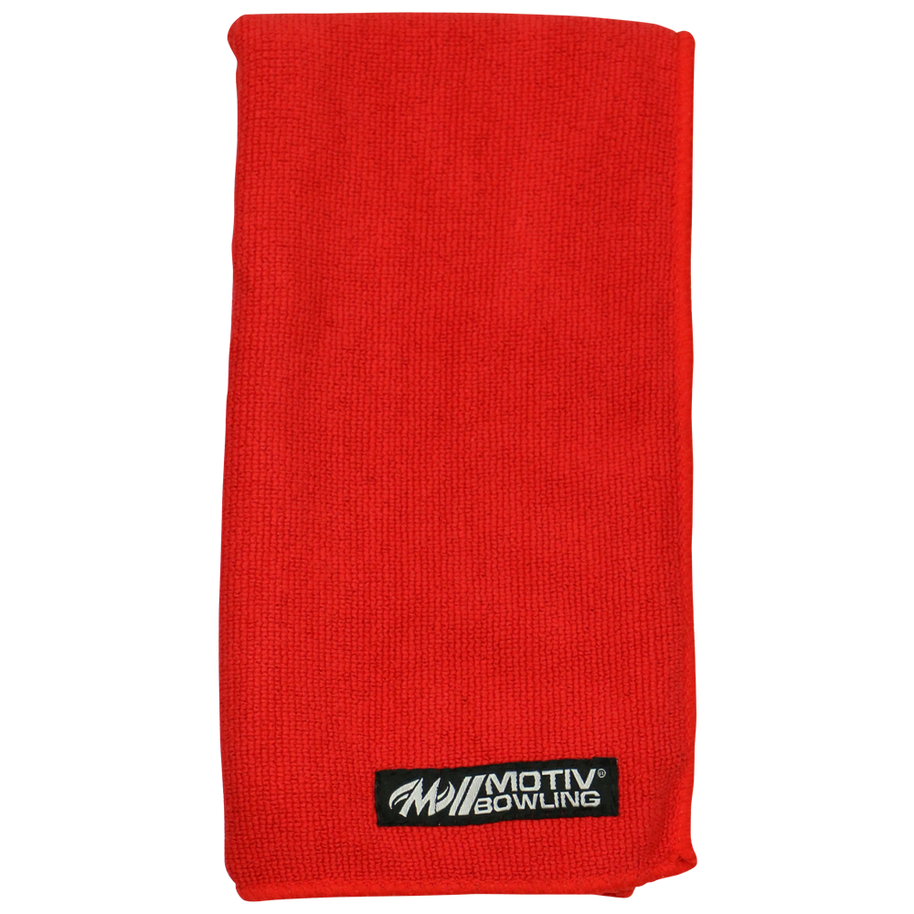 Motiv Rally Microfiber Towel Red Highly absorbent microfiber towel Up to 7 times more absorbent than standard towels 20" x 16"