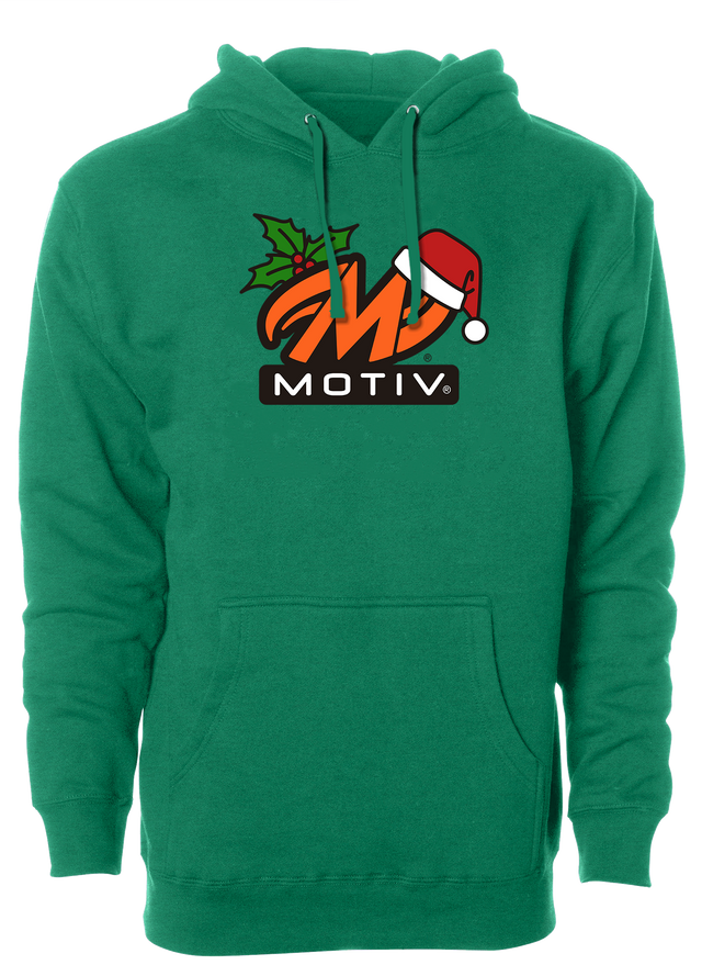 Tis' the season for MOTIV Christmas Hoodie. Show your Merriness on and off the lanes with the Motiv bowling Holiday T-shirt!  ugly t-shirt comes in red and black colors. Show your holiday spirit with this shirt that helps you hook the ball at your office party or night out with your friends!  Bowling gift holiday gift guide. Tee-shirt gift. Christmas Tree