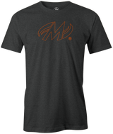 MOTIV Outline T-shirt Orange