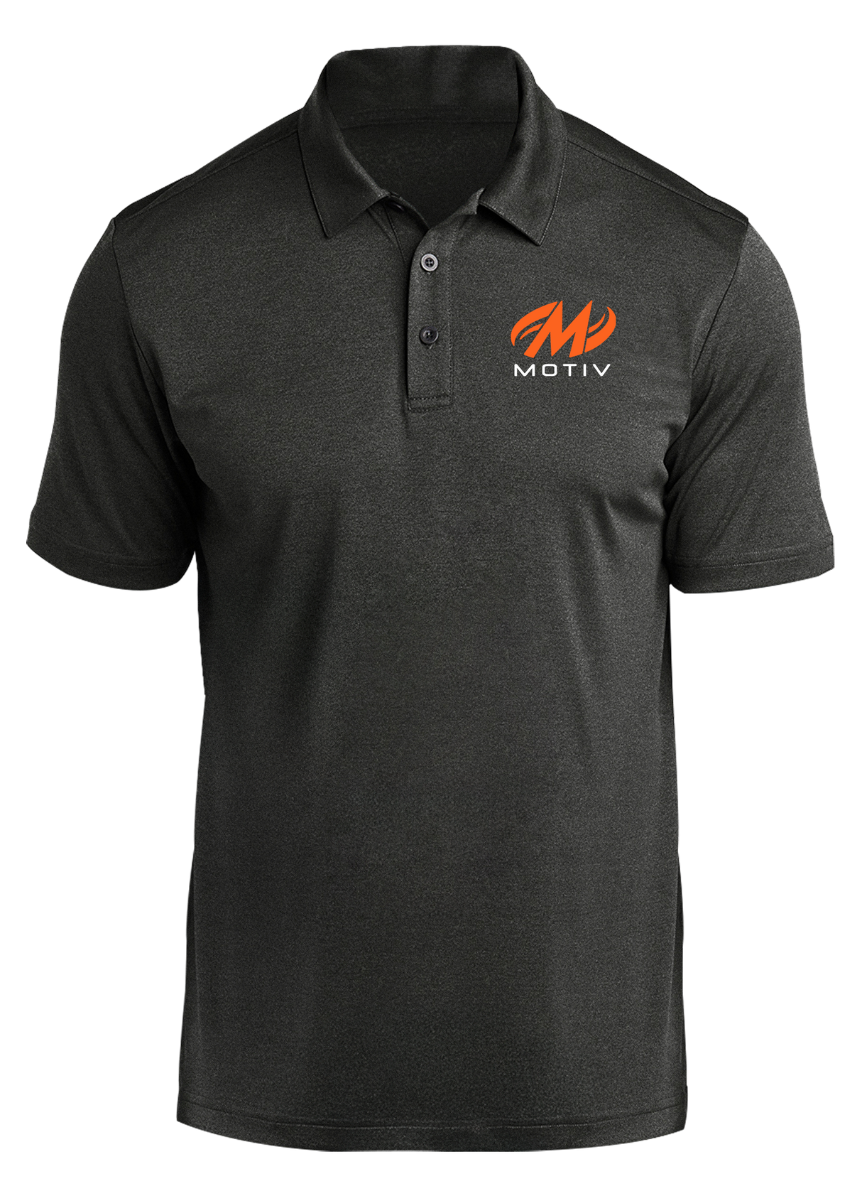 Motiv Prime Polo Black Heather