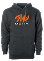 Keep warm in this stylish Motiv Classic Logo design hooded sweatshirt. 60/40 cotton/polyester blend material Standard Fit  Front pouch pocket Midweight Hoodie/Hooded Sweatshirt. Motiv bowling hoodie hooded sweatshirt motivated team shirt comfortable clothing amazon ebay walmart special gift christmas review pullover