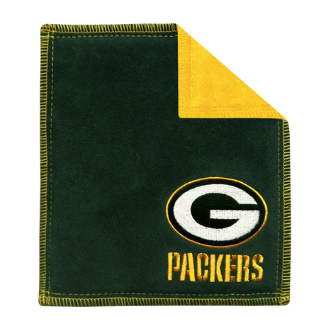 Green Bay Packers bowling shammy towel for bowlers clean wipe sling for bowling balls