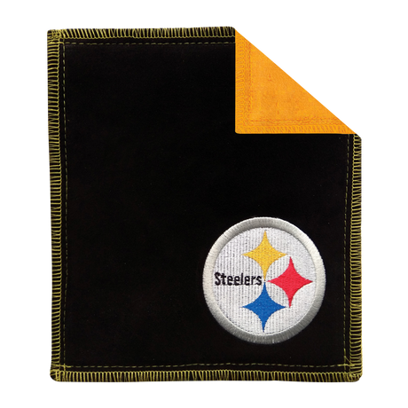 nfl bowling shammy pittsburgh steelers towel bowler