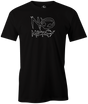 Did you love the No Mercy? Re-live this iconic ball with this Hammer No Mercy T-shirt! Hit the lanes with this cool retro t-shirt to show everyone how big of a bowling fan you are! Tshirt, tee, tee-shirt, tee shirt, teeshirt, shirt. League bowling team shirt. Old school. Men's. 