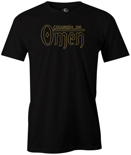 Re-live this old school ball with this Columbia 300 Omen Ball logo T-shirt! Retro, vintage, old school bowling ball. This is the perfect gift for any Columbia 300 fan or avid bowler. Tshirt, tee, tee-shirt, tee shirt, Pro shop. League bowling team shirt. PBA. PWBA. USBC. Junior Gold. Youth bowling. Tournament t-shirt. Men's. Bowling ball. savage life. Keven williams. Song.