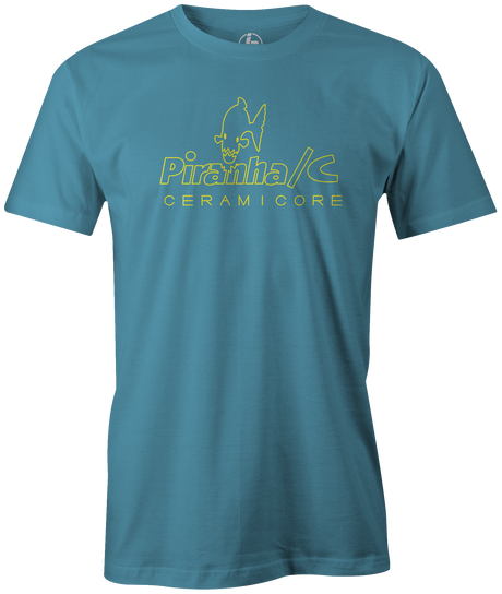 The perfect t-shirt for you if you loved the Columbia 300 Piranha C bowling ball! This is the perfect gift for any Columbia 300 fan or avid bowler! Hit the lanes and be ferocious! Tshirt, tee, tee-shirt, tee shirt, Pro shop. League bowling team shirt. PBA. PWBA. USBC. Junior Gold. Youth bowling. Tournament t-shirt. Men's. Bowling ball. Saber.