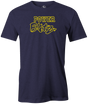 Over the years the Brunswick brand has delivered so much to bowlers all over the world. Their experience has led to many amazing products. Pick up the Brunswick Bowling Power Blitz Tee today. Retro Brunswick bowling league shirts on sale discounted gifts for bowlers. Bowling party apparel. Original bowling tees. throwback