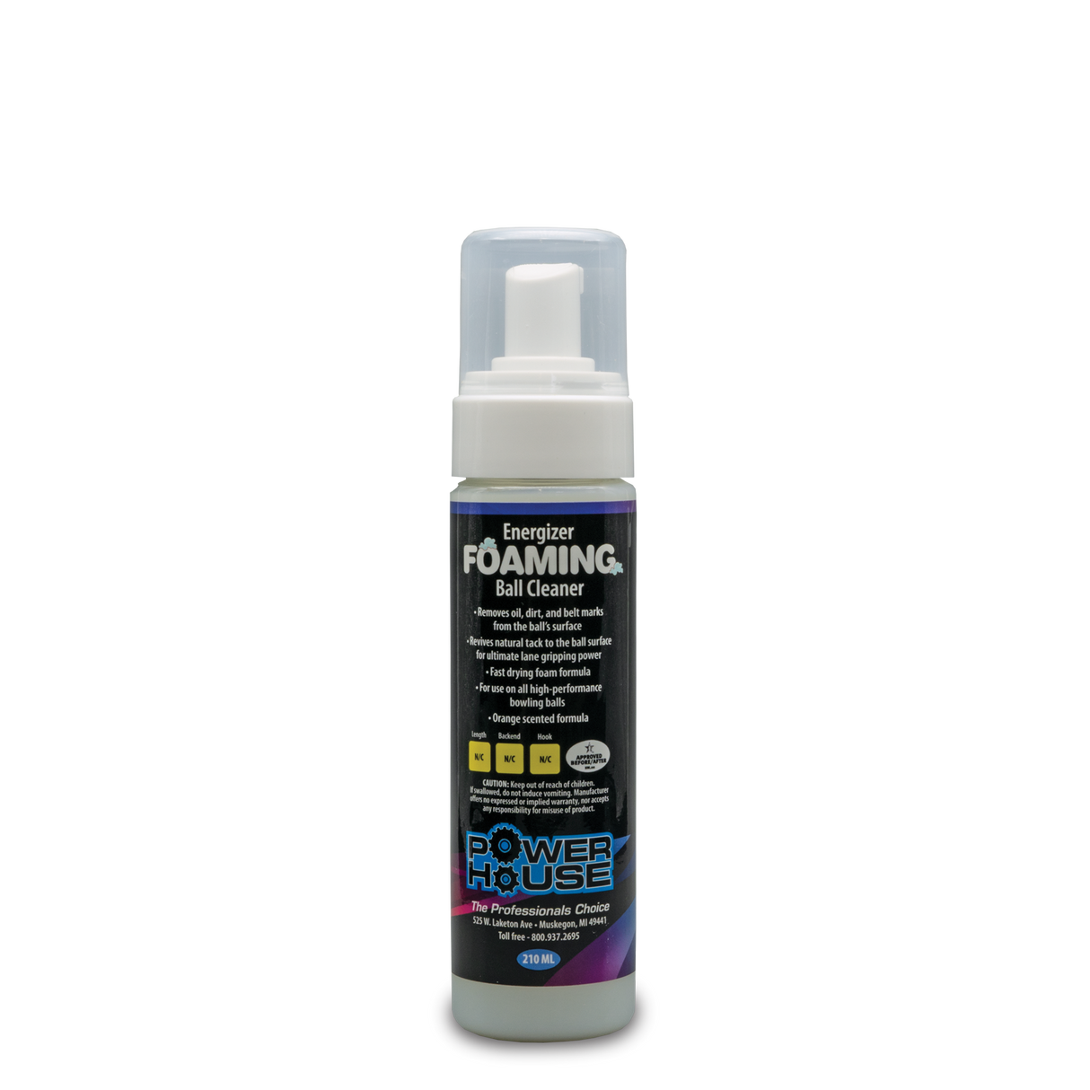 Powerhouse Foaming Energizer Ball Cleaner 6 oz