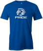 Welcome to the Jungle! This shirt features the new Pride bowling ball logo from Motiv Bowling. Available in Orange, Blue and Navy. T-shirts tee shirts bowling shirt jersey league tournament pba ej tackett. a great practice shirt when you hit the lanes! Aj johnson, Dick Allen, THB