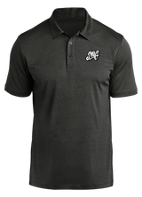 swag-prime-polo-black-heather bowl bowling shirt league tournament bowler shirt