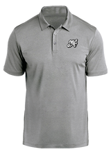 swag-prime-polo-black-heather bowl bowling shirt league tournament bowler shirt