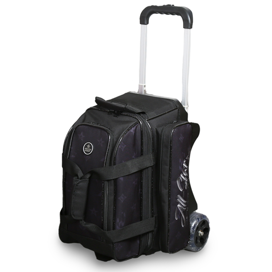 Roto Grip All Star Edition 2 Ball Double Roller Blackout Bowling Bag suitcase league tournament play sale discount coupon online pba tour