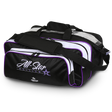 Roto Grip 2 Ball Double Tote All Star Edition Purple Bowling Bag suitcase league tournament play sale discount coupon online pba tour