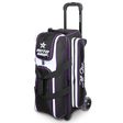 Roto Grip All Star Edition 3 Ball Triple Roller Black/White/Purple Bowling Bag suitcase league tournament play sale discount coupon online pba tour