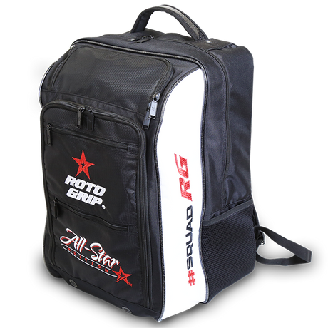 Roto Grip MVP+ Black/White Backpack suitcase league tournament play sale discount coupon online pba tour