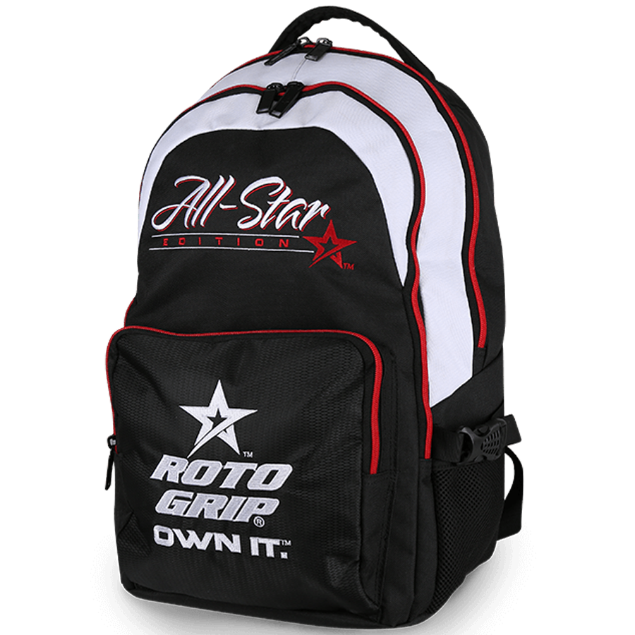 Roto Grip All Star Edition Backpack Black/White/Red suitcase league tournament play sale discount coupon online pba tour