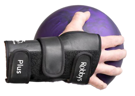 Robby's Leather Plus Bowling Glove Leather provides extreme comfort and reliability Promotes a proper wrist position allowing for an accurate, precise and powerful release Produces the ability for more consistent shots Top and bottom metal inserts enhance wrist strength for an optimal release