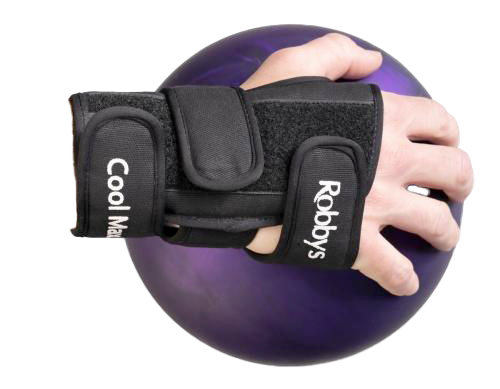 Robby's Cool Max Bowling Glove Promotes a proper wrist position allowing for an accurate, precise and powerful release Produces the ability for more consistent shots Top and bottom metal inserts enhance wrist strength for an optimal release Designed of cool, moisture wicking breathable materials