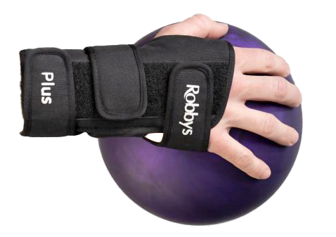 Robby's Cool Max Plus Bowling Glove Promotes a proper wrist position allowing for an accurate, precise and powerful release Produces the ability for more consistent shots Extra-long metal inserts maximize wrist and forearm strength for optimal release Designed of cool, moisture wicking breathable materials