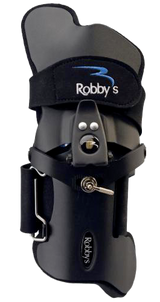 Robby's Revs 1 Bowling Glove Durable, lightweight aluminum construction  Two adjustments to adapt wrist position to different lane conditions  Lateral adjustments position the hand to alter roll and spin Four forward wrist-cup positions allow for greater revolution control