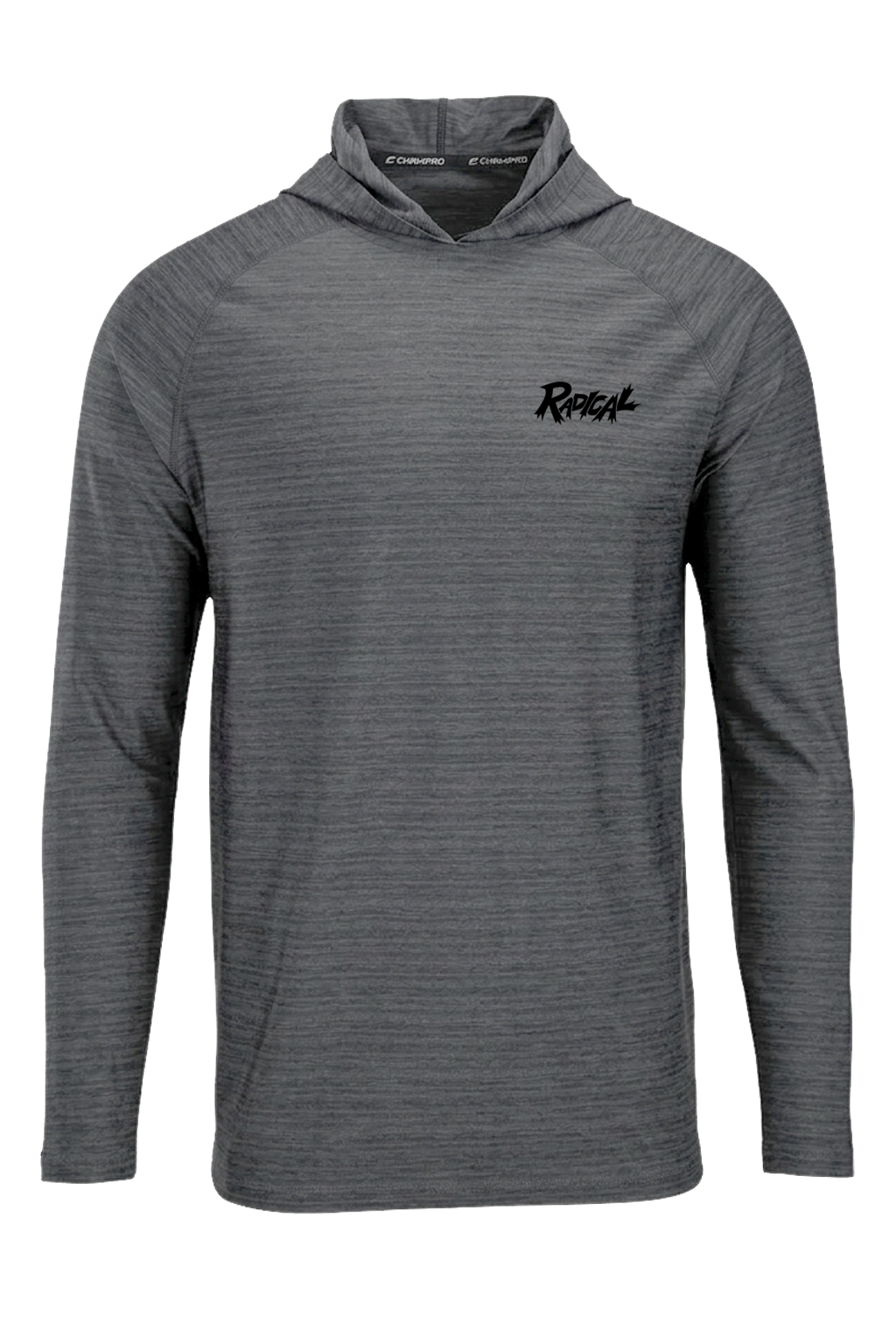Radical Classic Black Striker Performance Hoodie