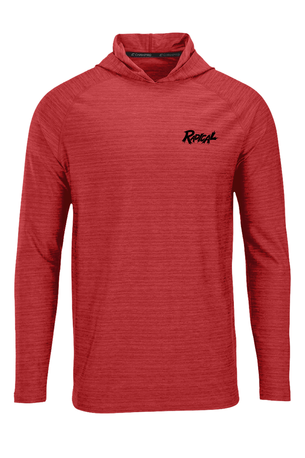Radical Classic Black Striker Performance Hoodie
