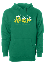 Radical Holiday Hoodie. Tis' the season for Christmas bowling tee shirts. Show your Merriness on and off the lanes with theRadical bowling Holiday T-shirt!  ugly t-shirt comes in red and black colors. Show your holiday spirit with this shirt that helps you hook the ball at your office party or night out with your friends!  Bowling gift holiday gift guide. Tee-shirt gift. Christmas Tree