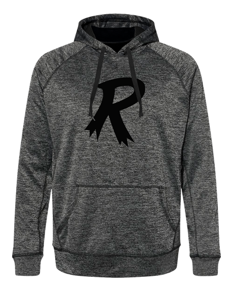 Radical "R" Black Performance Hoodie - design hooded sweatshirt #RadicalBowling #Radical