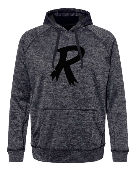 Radical "R" Black Performance Hoodie - design hooded sweatshirt #RadicalBowling #Radical