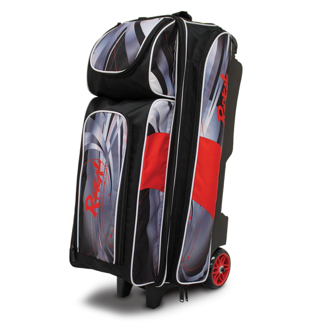 radical triple bowling bag roller tournament pba tour pwba preferred bag travel