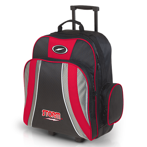 Storm Rascal 1 Ball Roller Black/Red Bowling Bag suitcase league tournament play sale discount coupon online pba tour