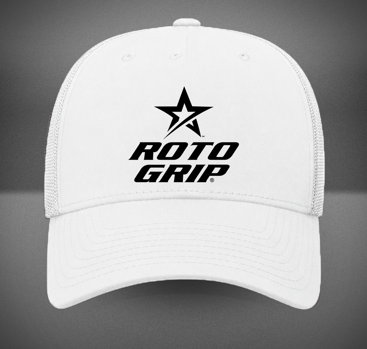 Roto Grip Bowling Black Retro Trucker Hat