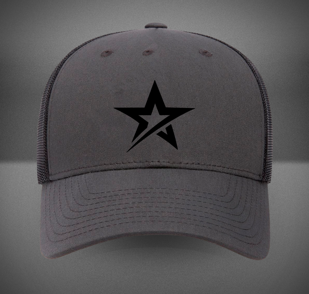 Roto Grip Black Star Retro Trucker Hat