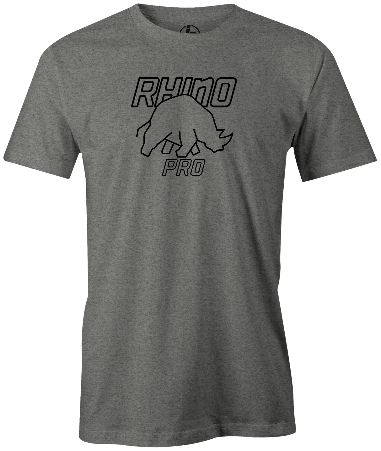 brunswick-ivory-rhino-pro new bowling ball logo tshirt bowler tee shirt