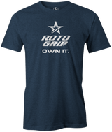 roto-grip-classic-own-it bowling-ball-logo-tee-shirt-bowler-tshirt