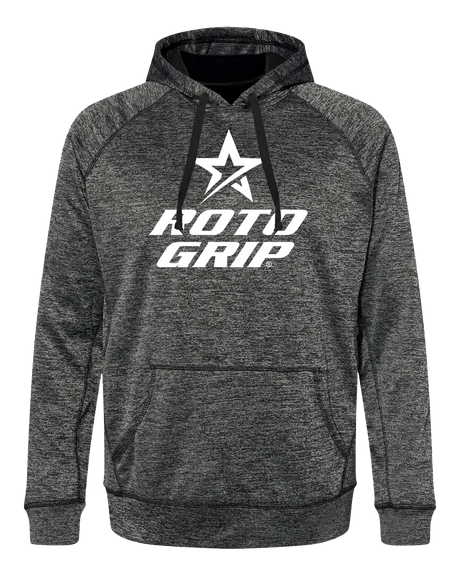 roto grip bowling hoodie black heather sleek style anthony simonsen pba pro bowlers tour leagues tournament gift bowler