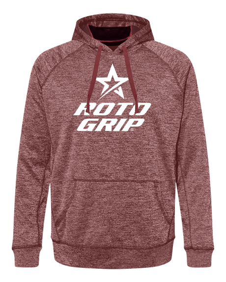 roto grip bowling hoodie red heather sleek style anthony simonsen pba pro bowlers tour leagues tournament gift bowler red